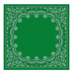 Longchamp Silk scarf 50 Green | PTIFXJV-51