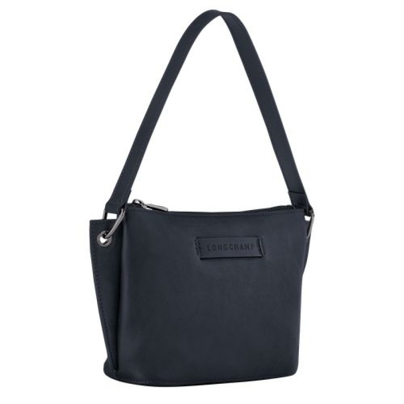 Longchamp 3D Pouch Midnight Blue | PSHKTBE-07