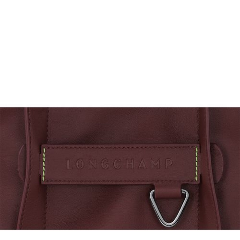 Longchamp 3D Top handle bag S Red Lacquer | KYRMJSV-24