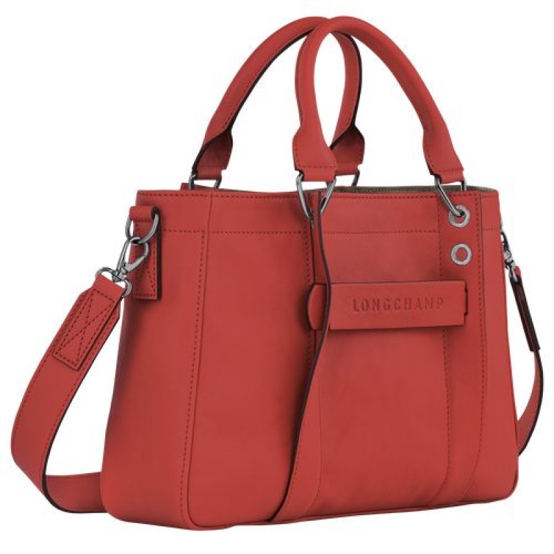 Longchamp 3D Top handle bag S Terracotta | GKHRQEA-79