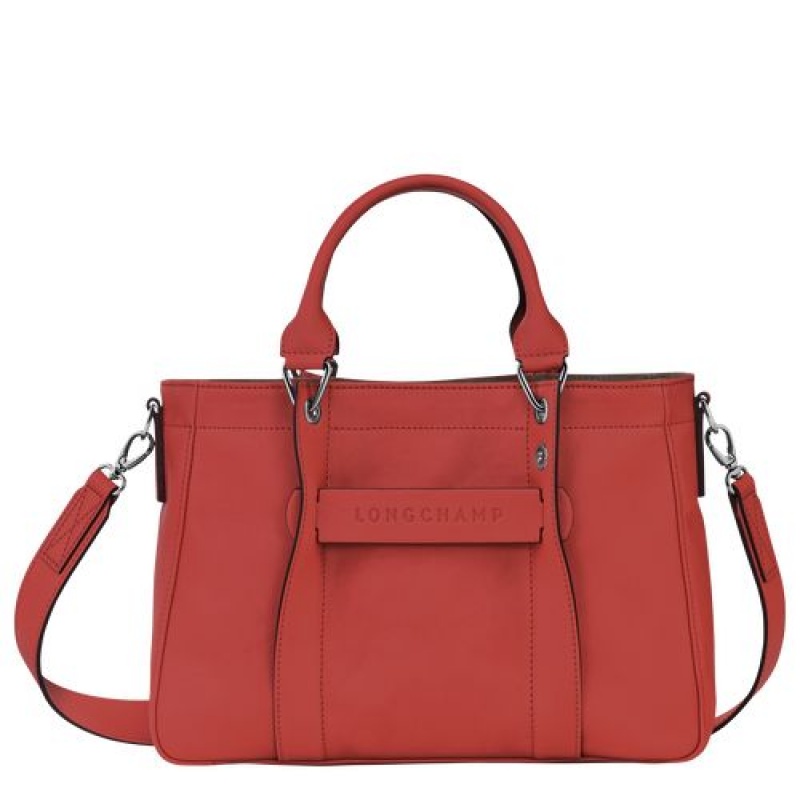 Longchamp 3D Top handle bag S Terracotta | GKHRQEA-79