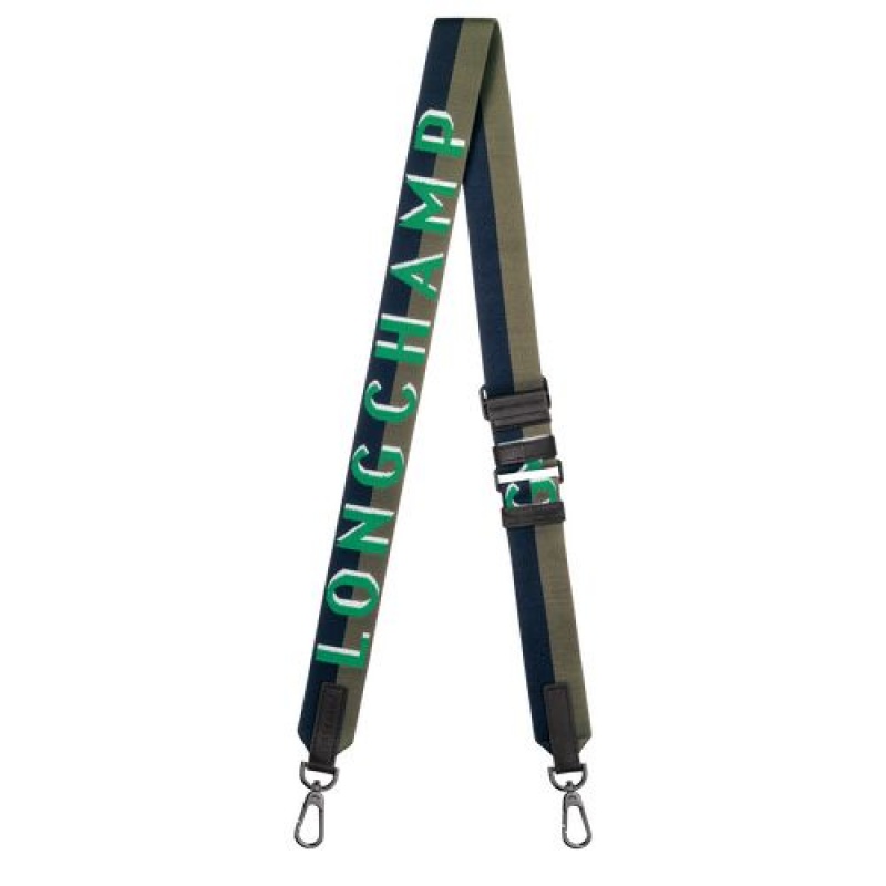 Longchamp Adjustable shoulder strap Green | HICJRBA-26