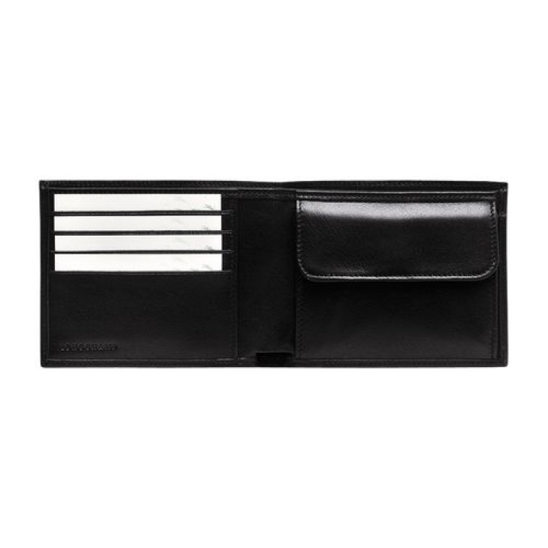 Longchamp Baxi Wallet Black | BSVYGJM-67