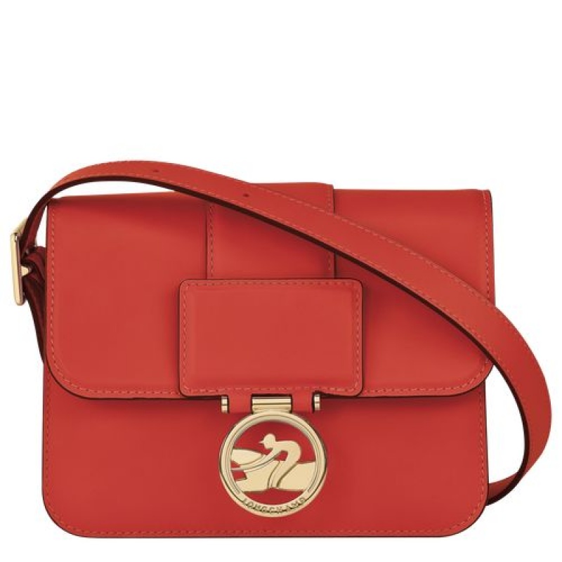 Longchamp Box-Trot Crossbody bag S Orange | PYDNWJV-57