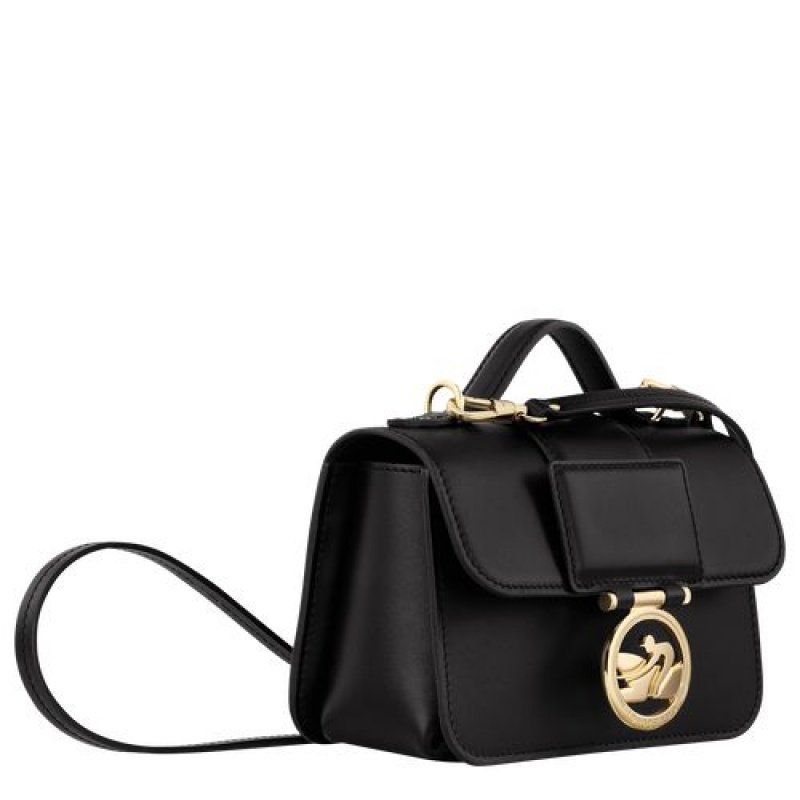 Longchamp Box-Trot Crossbody bag XS Black | YIXGSOH-23