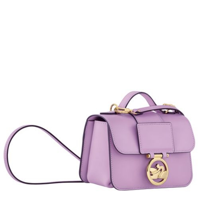 Longchamp Box-Trot Crossbody bag XS Lilac | EJNCIUM-50