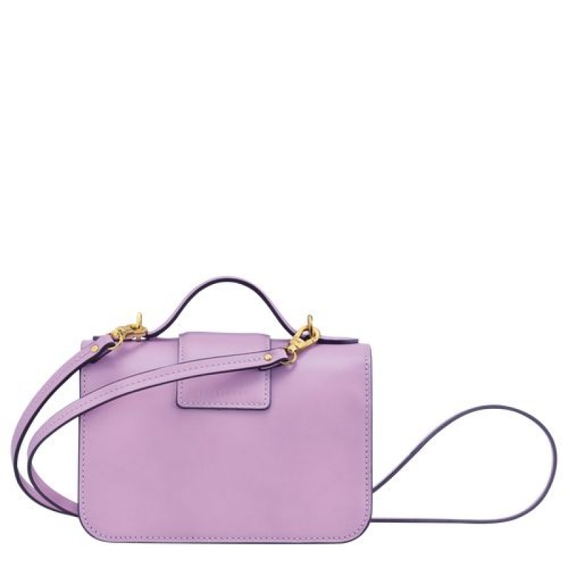 Longchamp Box-Trot Crossbody bag XS Lilac | EJNCIUM-50