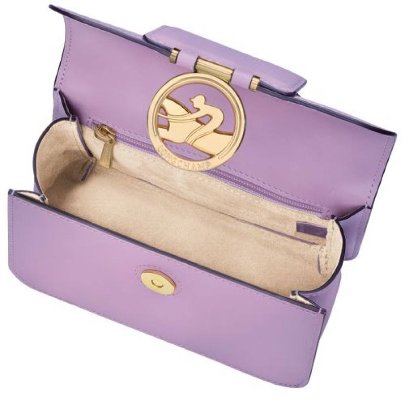 Longchamp Box-Trot Crossbody bag XS Lilac | EJNCIUM-50