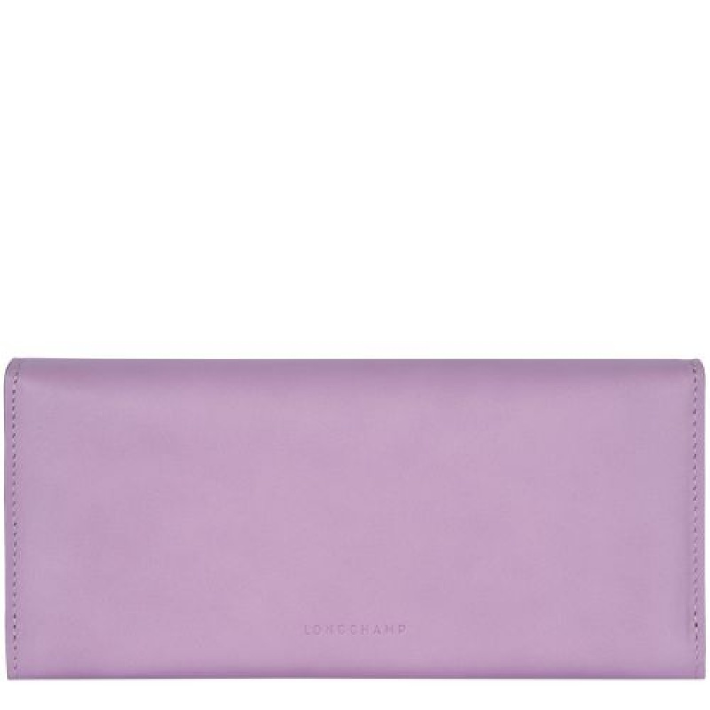 Longchamp Box-Trot Long continental wallet Lilac | SJDGRZW-97