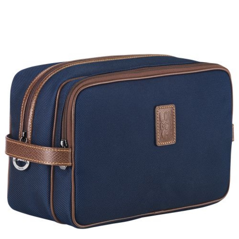 Longchamp Boxford Toiletry case Blue | ROHQYTL-14