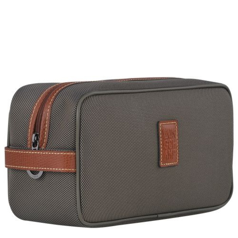 Longchamp Boxford Toiletry case Brown | AGIZTSB-63