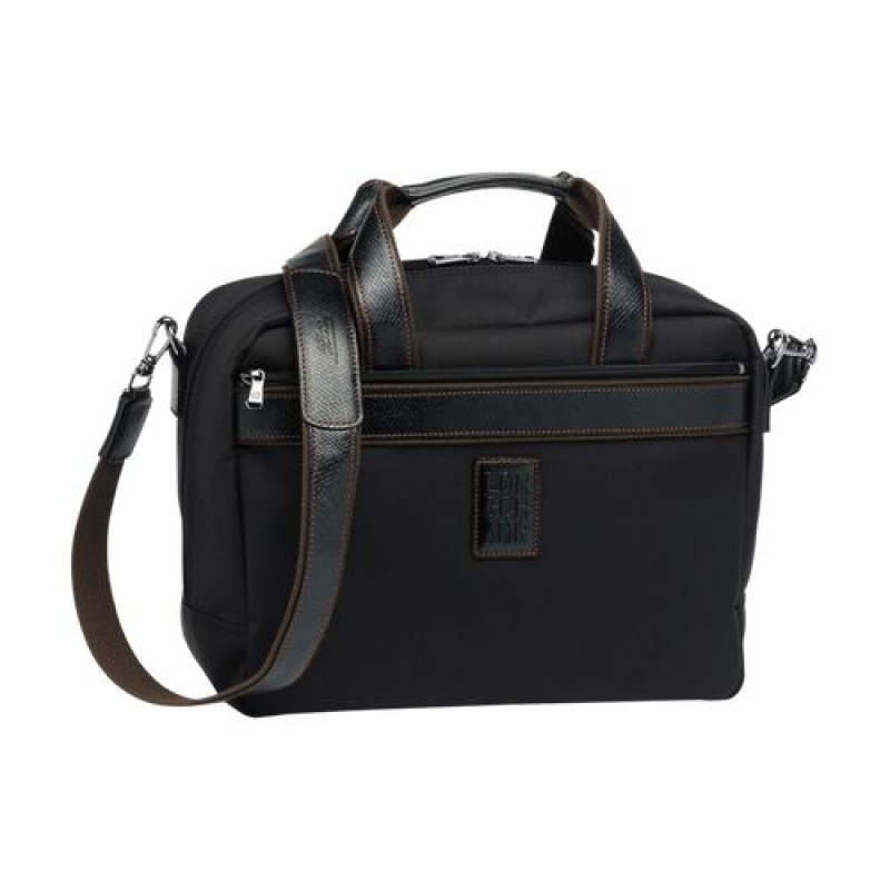 Longchamp Boxford Travel bag Black | KAQIGFO-71