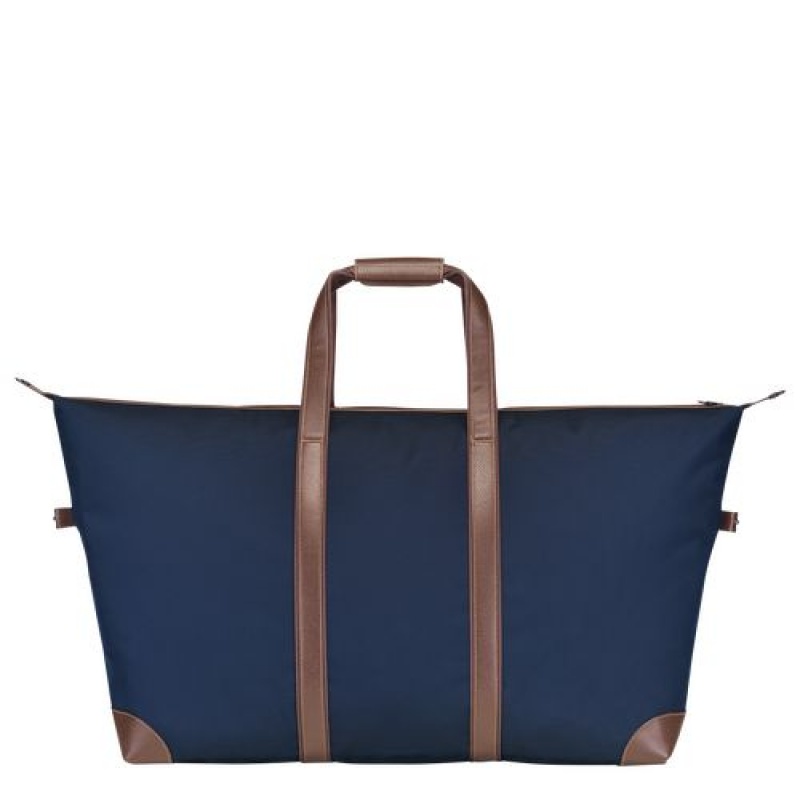 Longchamp Boxford Travel bag Blue | KPQJNZE-50