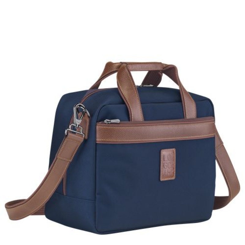 Longchamp Boxford Travel bag Blue | VTCSJIW-29