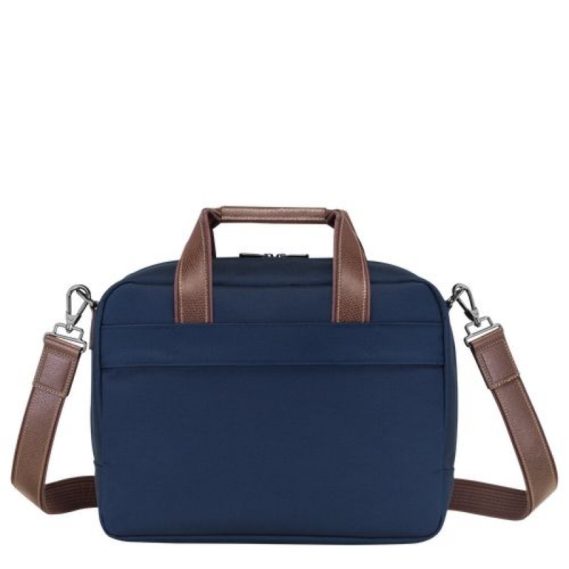 Longchamp Boxford Travel bag Blue | VTCSJIW-29