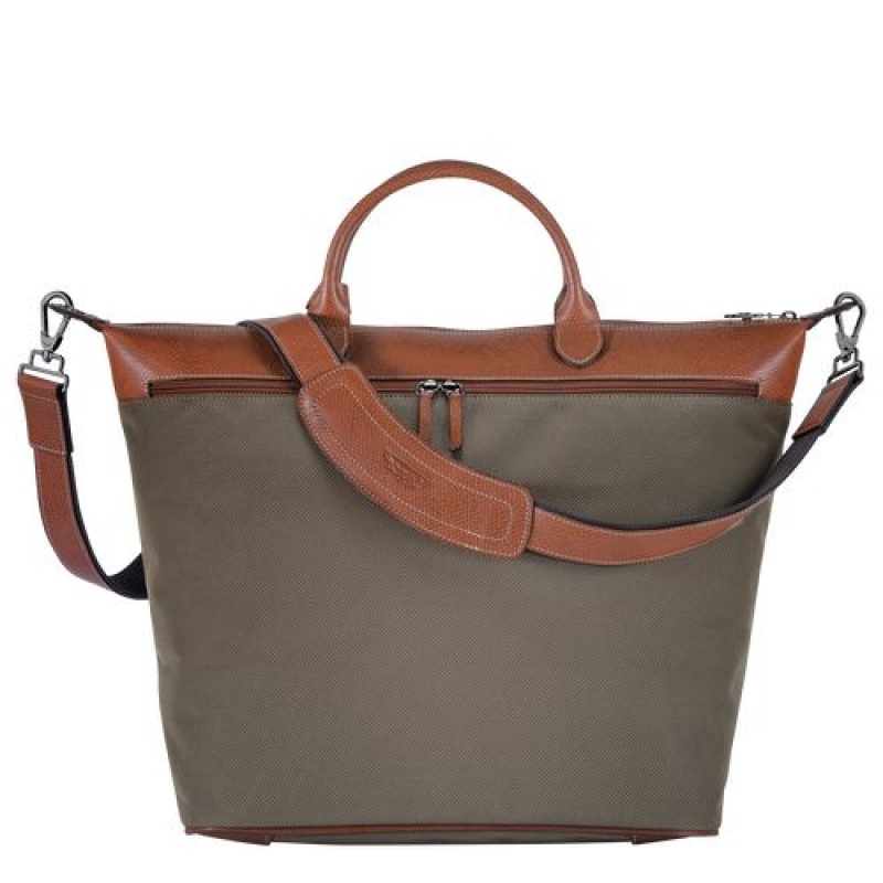 Longchamp Boxford Travel bag Brown | HRMUOIX-78