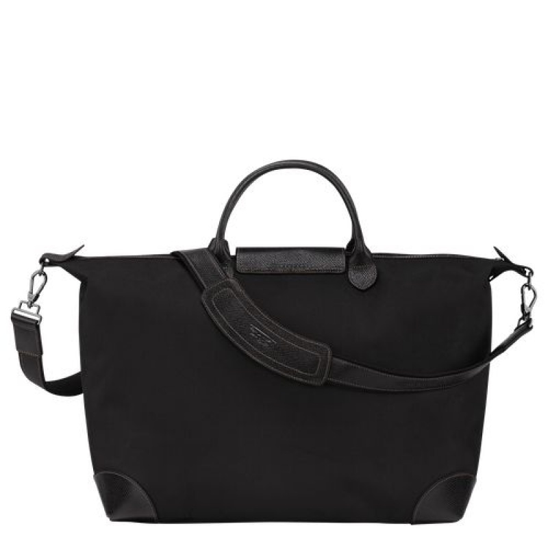 Longchamp Boxford Travel bag L Black | MQZKLTV-12