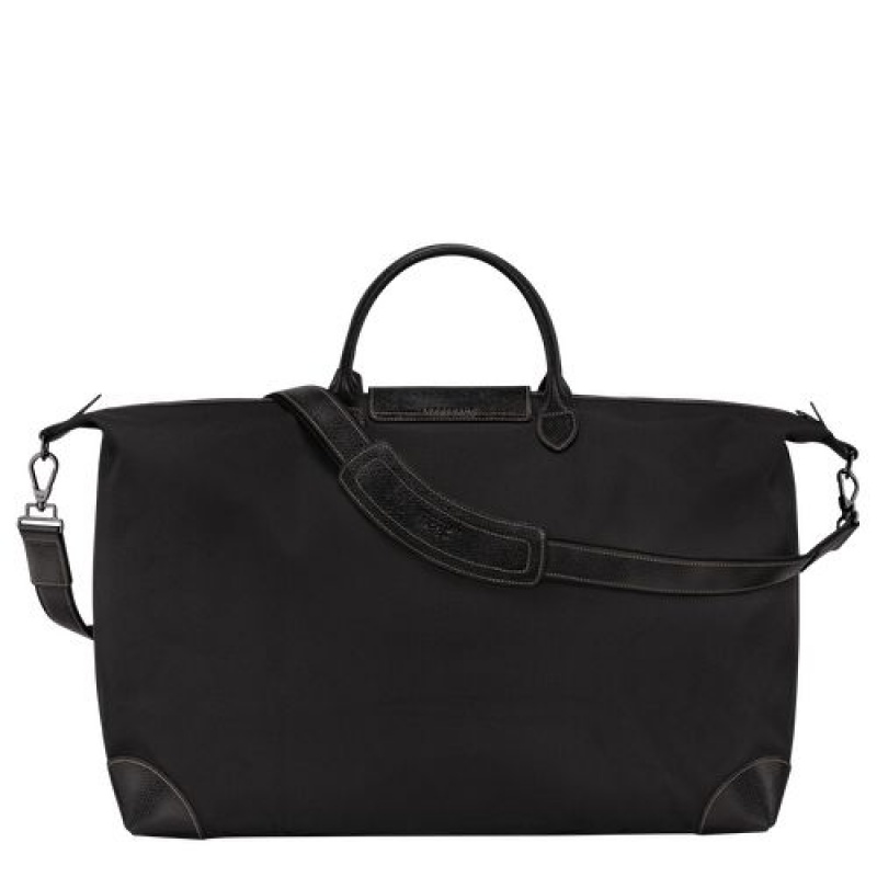 Longchamp Boxford Travel bag XL Black | LVZFGPJ-47