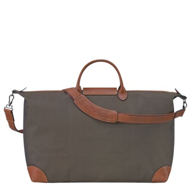 Longchamp Boxford Travel bag XL Brown | FETAKXL-19