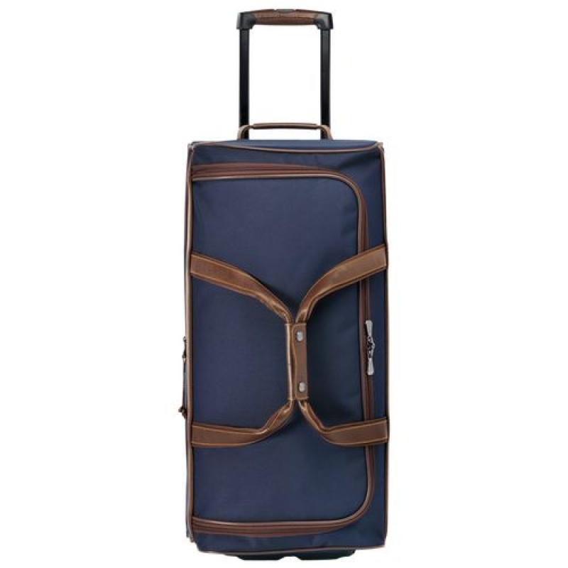 Longchamp Boxford Wheeled duffle bag Blue | ODIPFVQ-49