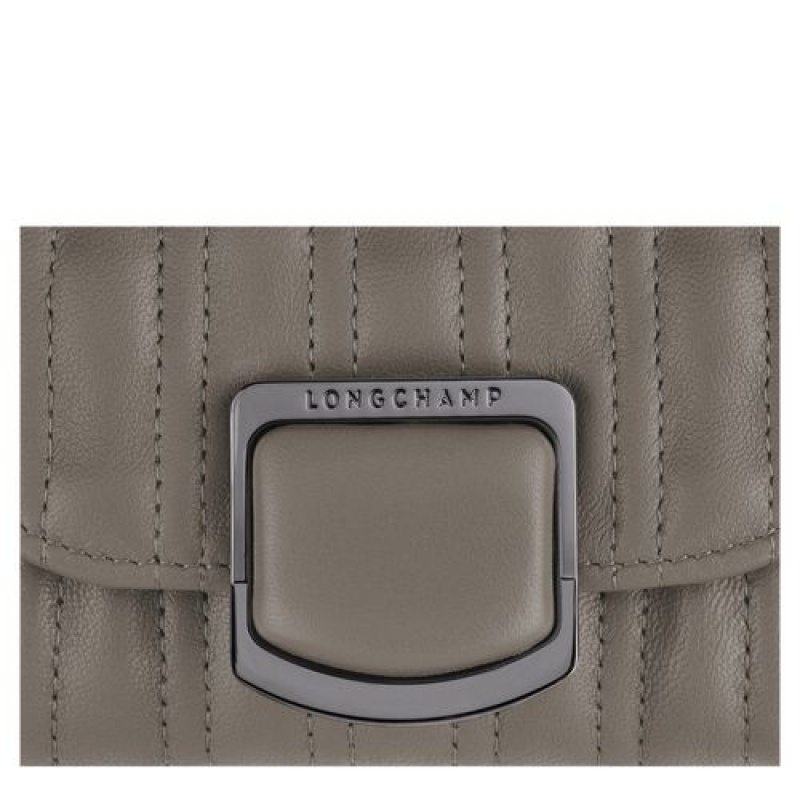 Longchamp Brioche Card holder Turtledove | WOKALSP-24