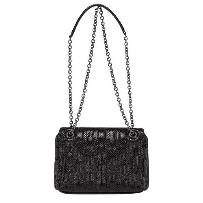 Longchamp Brioche Crossbody bag S Black | SOGYXCD-87