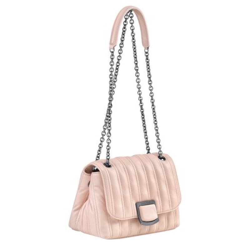 Longchamp Brioche Crossbody bag S Powder | YJHABPC-36