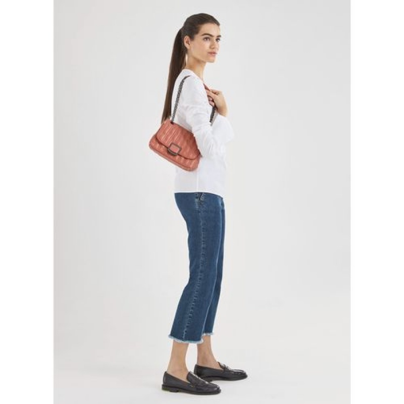 Longchamp Brioche Crossbody bag S Turtledove | RJWTAUY-20