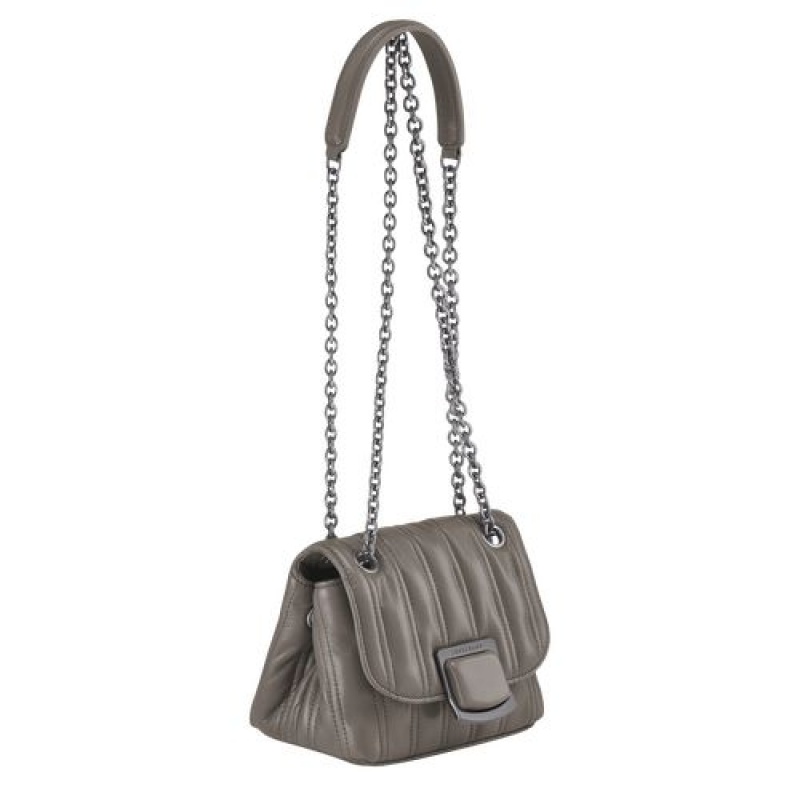 Longchamp Brioche Crossbody bag XS Turtledove | OEZHBJA-47