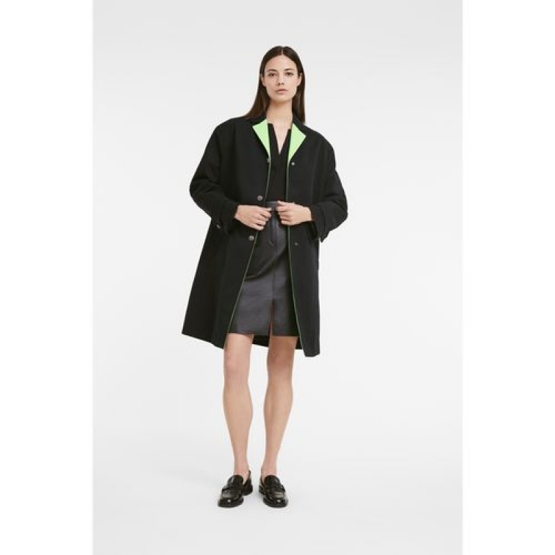 Longchamp Coat Black | NVIEXGO-72