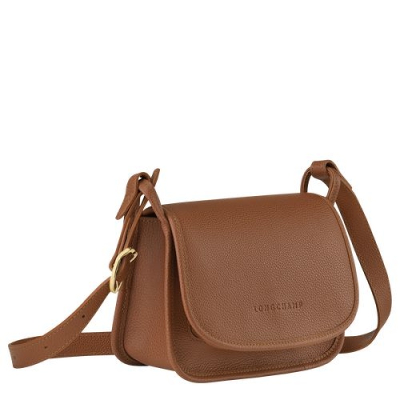 Longchamp Le Foulonne Crossbody bag S Caramel | NHFXZTG-91