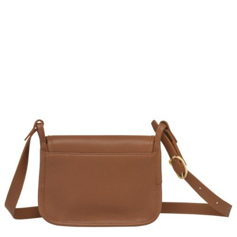 Longchamp Le Foulonne Crossbody bag S Caramel | NHFXZTG-91