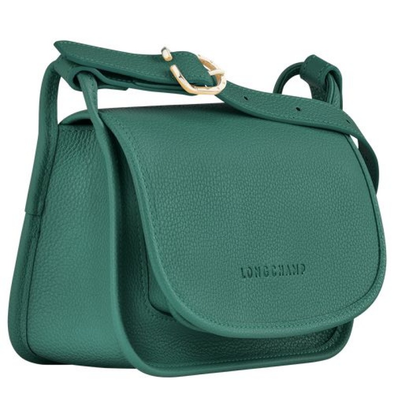 Longchamp Le Foulonne Crossbody bag S Cypress | UHXBTYC-69