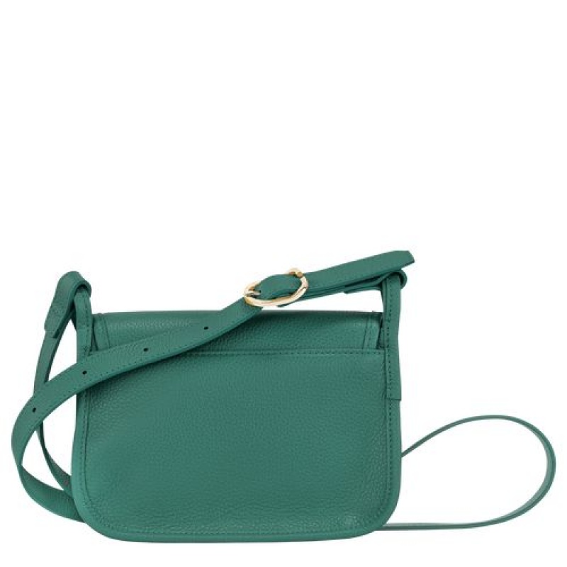 Longchamp Le Foulonne Crossbody bag S Cypress | UHXBTYC-69