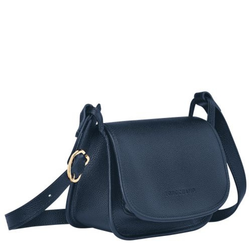 Longchamp Le Foulonne Crossbody bag S Navy | ACGTUFN-69