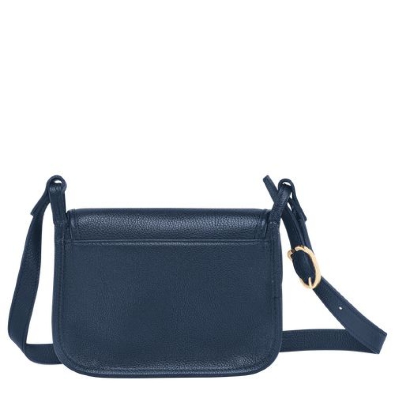 Longchamp Le Foulonne Crossbody bag S Navy | ACGTUFN-69