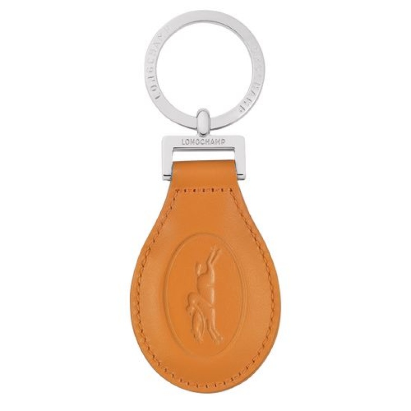 Longchamp Le Foulonne Key-rings Saffron | QBUMTNJ-07