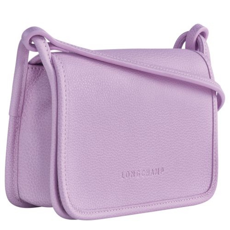 Longchamp Le Foulonne On Chain Wallet on chain Lilac | OEGUTPI-32