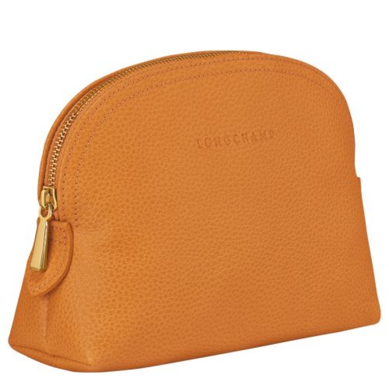 Longchamp Le Foulonne Pouch Saffron | OHTNPZF-89