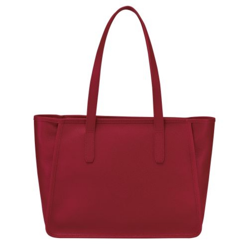 Longchamp Le Foulonne Shoulder bag Red | HBXMOZA-18