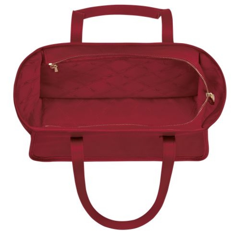 Longchamp Le Foulonne Shoulder bag Red | HBXMOZA-18