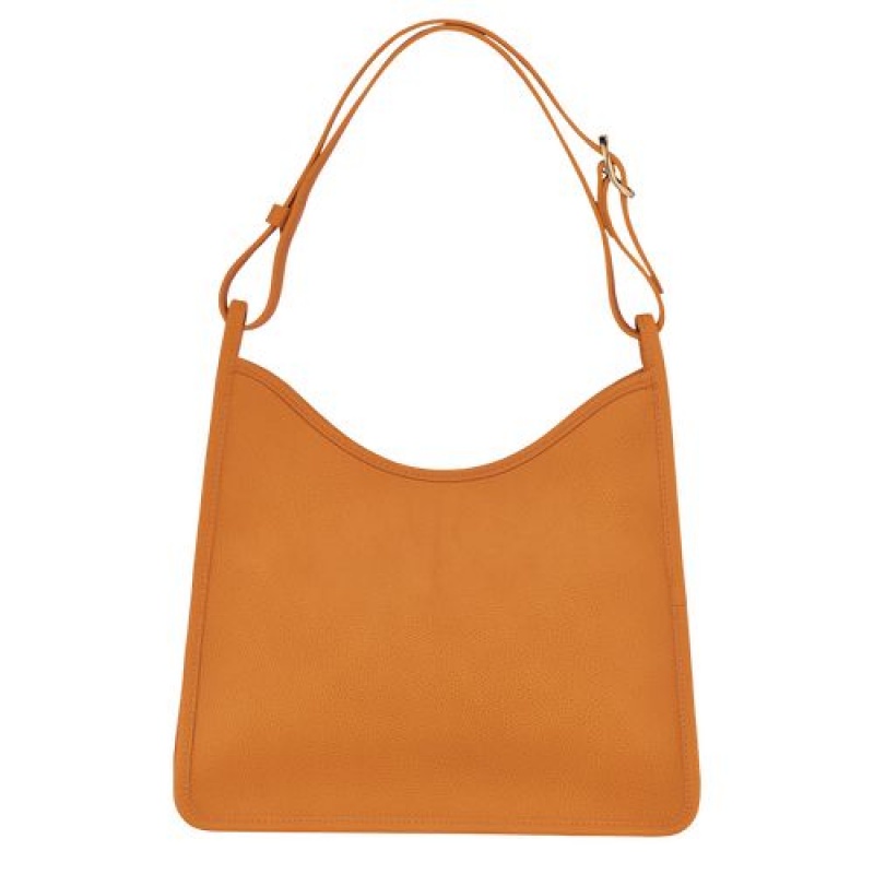 Longchamp Le Foulonne Shoulder bag Saffron | XAKQRWD-37