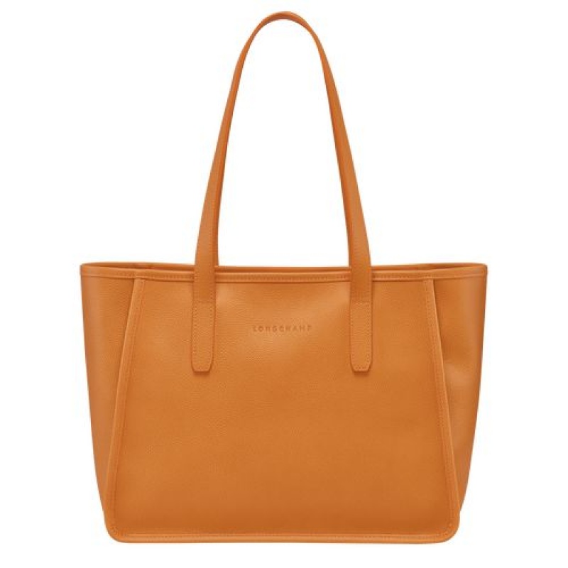 Longchamp Le Foulonne Shoulder bag Saffron | HPYVCJF-40