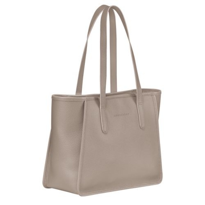 Longchamp Le Foulonne Shoulder bag Turtledove | WLVUEMG-02