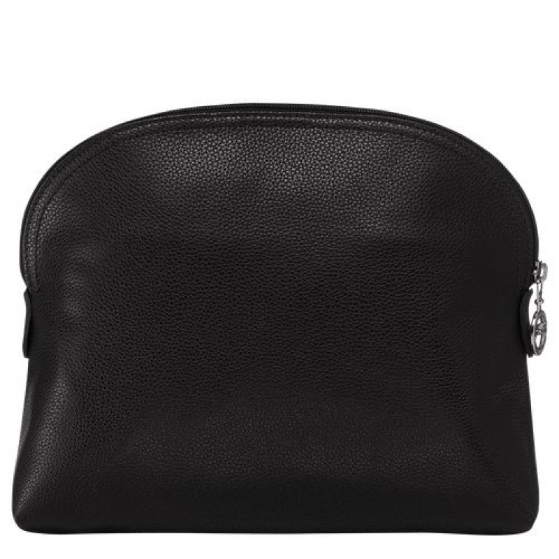 Longchamp Le Foulonne Toiletry case Black | BXUIOCK-24