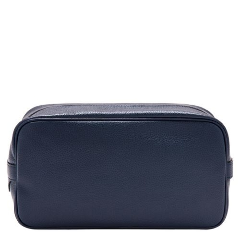 Longchamp Le Foulonne Toiletry case Navy | UPCOTEG-13