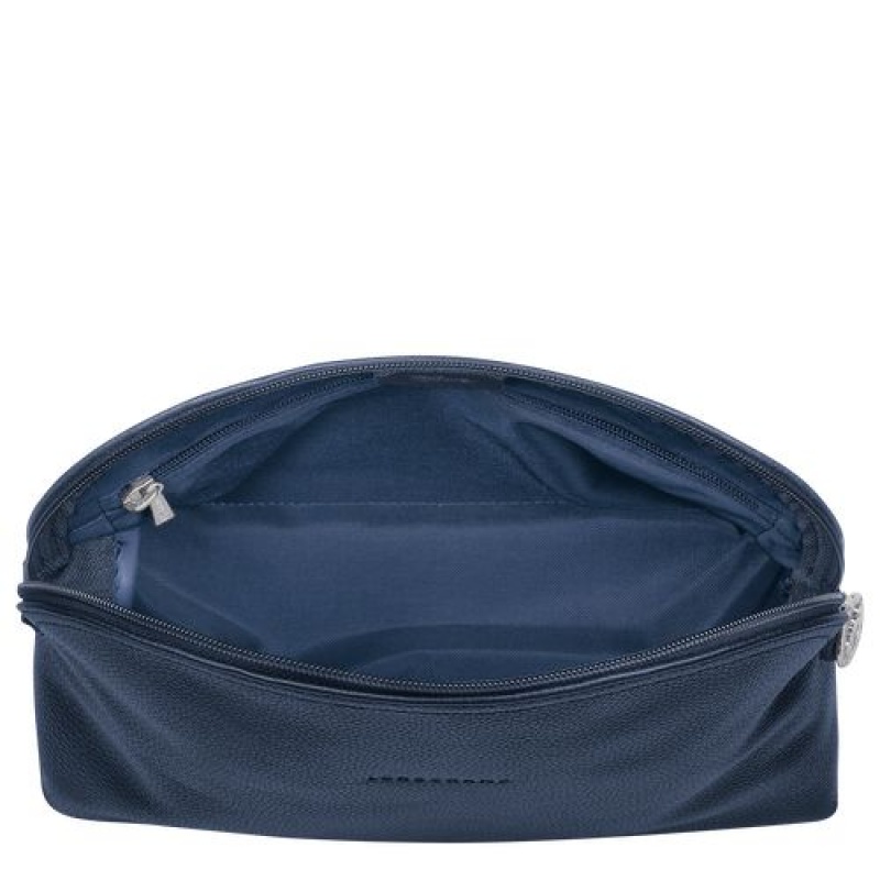 Longchamp Le Foulonne Toiletry case Navy | KSWIQFM-36