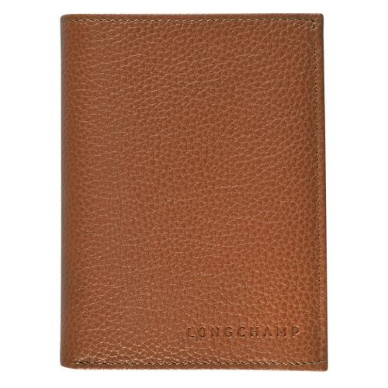 Longchamp Le Foulonne Wallet Caramel | XTEIDCB-81