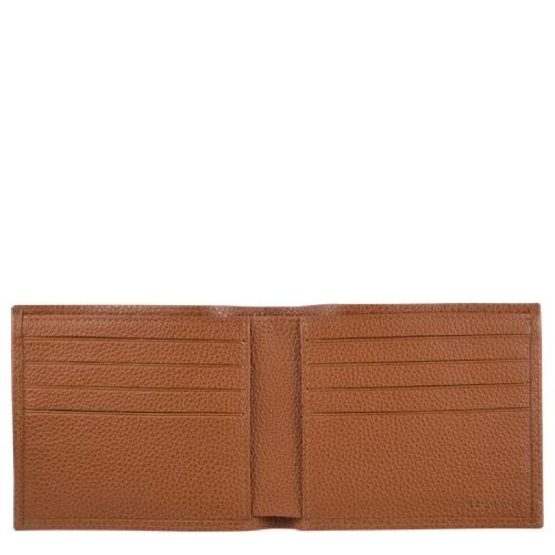 Longchamp Le Foulonne Wallet Caramel | ZKSBARM-87