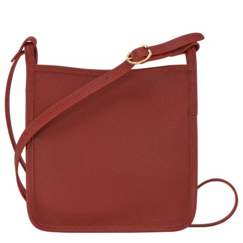 Longchamp Le Foulonne Zipped crossbody bag S Saffron | OJCUPVQ-63